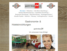 Tablet Screenshot of gastrobau24.de